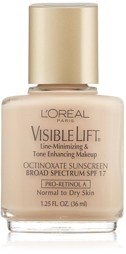 L'oreal Visible Lift Line-minimizing and Tone-enhancing Makeup, Normal/Dry