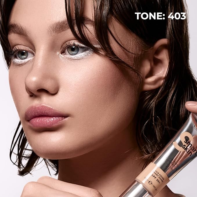 LAMEL Smartskin Serum Tinted Foundation - Hydrating & 1.18 fl.oz