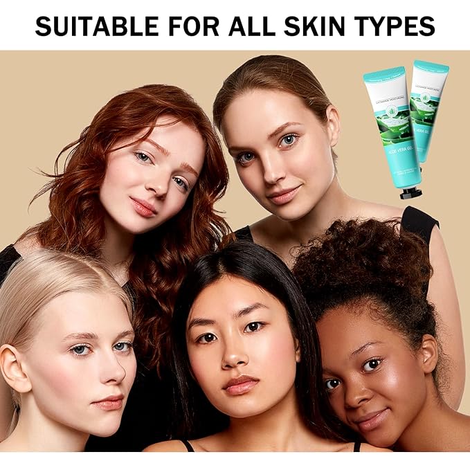 16PCS Travel Size Aloe Vera Gel,Soothing After Sun Lotion for Face and Body,Organic Hydrating Aloe Vera Gel for After Sun Care,Instant Cooling,Refreshing Face Moisturizer Set, 1.05 Oz