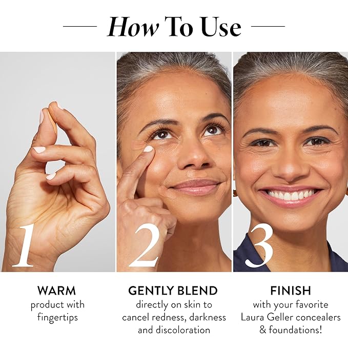 LAURA GELLER NEW YORK Cancel-n-Conceal Skin Perfector Brightening Corrector, Porcelain/Fair