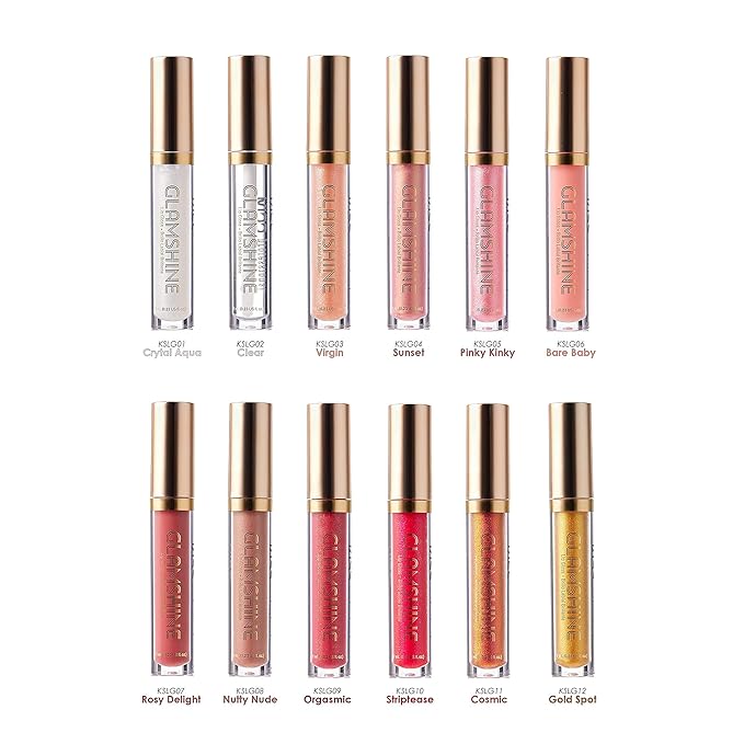 Glam Shine Vita Lip Gloss (1 PACK, Gold Spot)