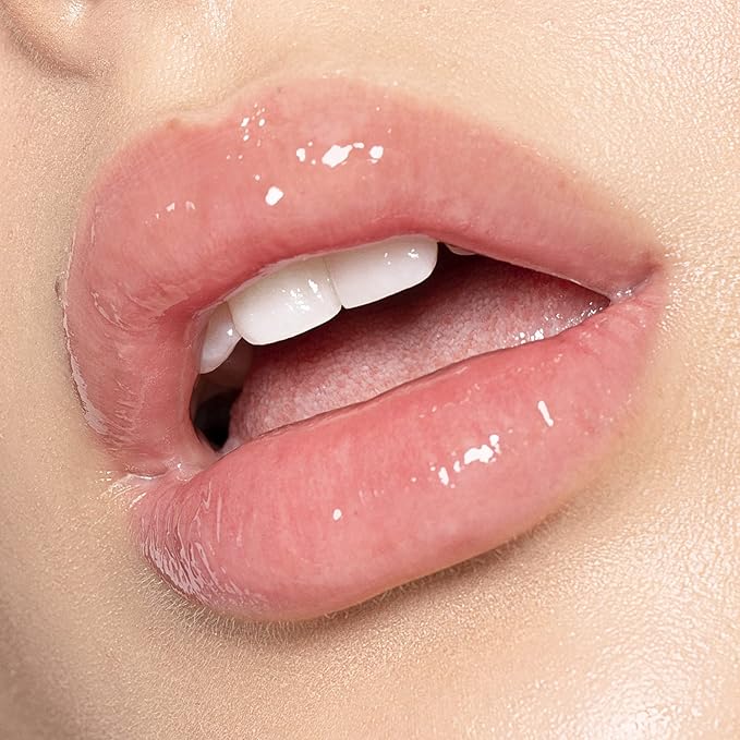 Sigma Beauty Renew Lip Oil – Tinted Lip Oil with Luxurious High-Shine Color and Long Lasting Hydration for Soft, Supple Lips, Non Sticky Lip Oil with Nourishing Antioxidants (Hush, Clear Pink Sheen)