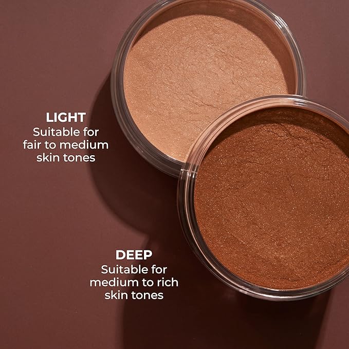COVER FX Illuminating Setting Powder Duo - Deep- Makeup All-Day