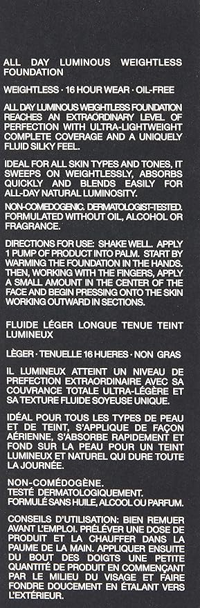 All Day Luminous Weightless Foundation - # 4 - Foundation 1 oz