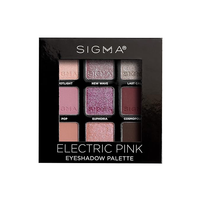 Sigma Beauty Electric Pink Eyeshadow Palette