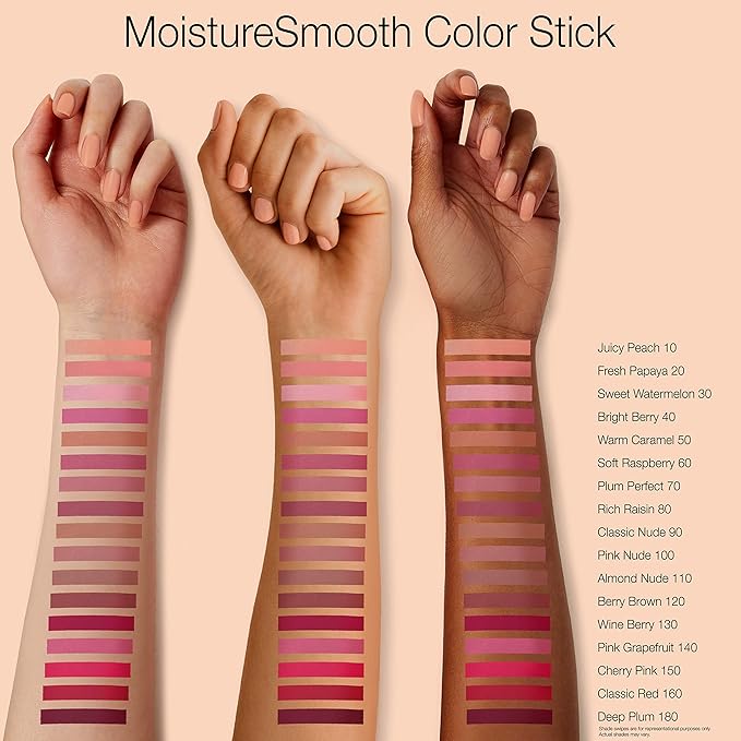 Neutrogena Moisturesmooth Color Stick, 130 Wine Berry,.011 Oz.