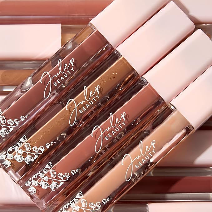 Julep So Plush Hydrating Lip Gloss Trio - High-Shine Hydrating Lightweight Lip Color - Non-Sticky Formula - Vitamin E Soothes and Repairs Lips