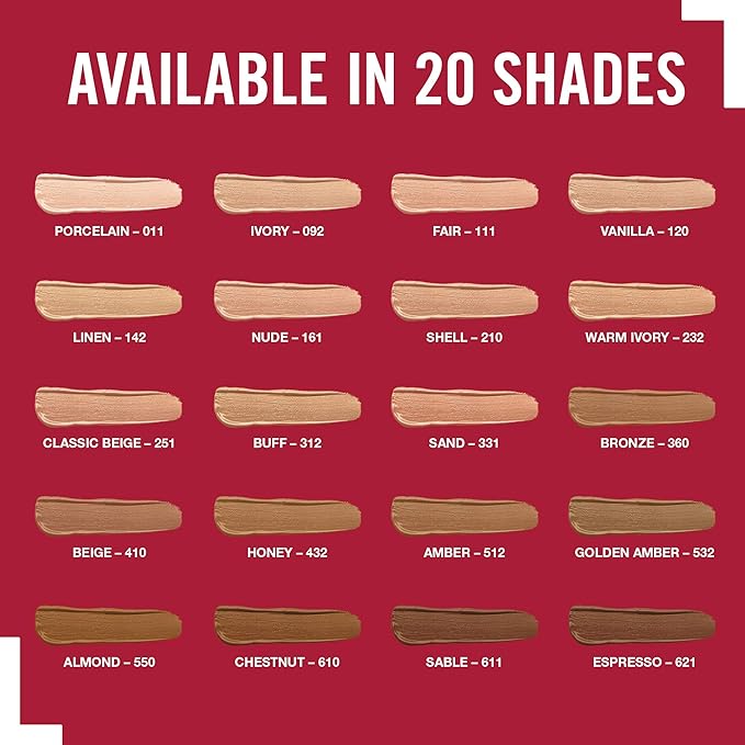 Rimmel Stay Matte Concealer, Nude, 0.05 Fl Ounce of 2)