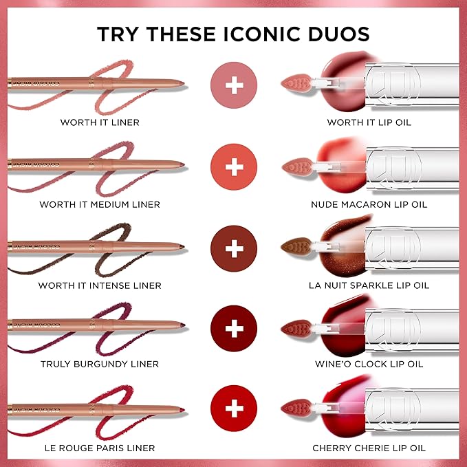 L'Oreal Paris Plump Ambition Hyaluron Lip Oil, 24 HR Lip Gloss with Hyaluronic Acid, Volumizing Formula with Glass-Like Shine, Worth It 601, 0.16 Fl Oz