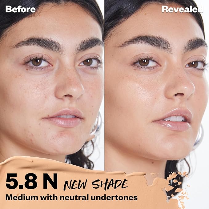 Kosas Revealer Concealer - Medium Coverage Makeup with 5.8 N)