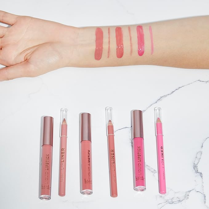 Nicole Miller Rosy Nudes Lip Collection
