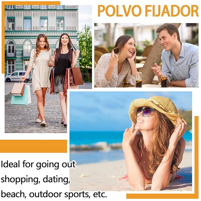 Mineral Sunscreen Setting Powder SPF 50 PA++,Breathable Brush Skin Types