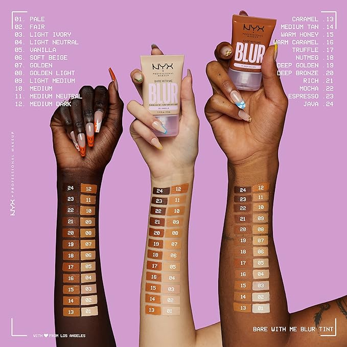 NYX PROFESSIONAL MAKEUP Bare With Me Blur Skin Warm Honey