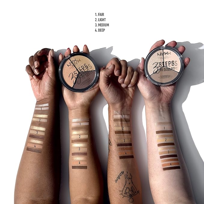 NYX PROFESSIONAL MAKEUP 3 Steps to Sculpt, Face