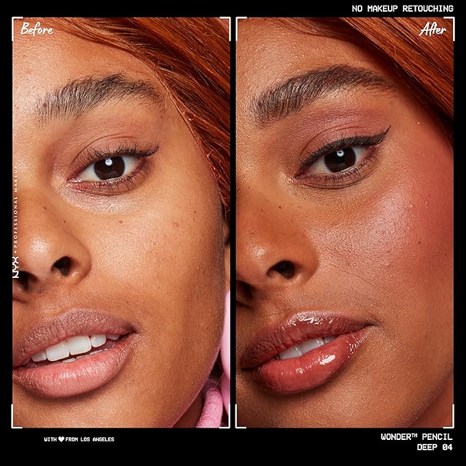 NYX PROFESSIONAL MAKEUP Wonder Pencil, Multi-Use Micro Highlighter & Concealer Stick - Deep