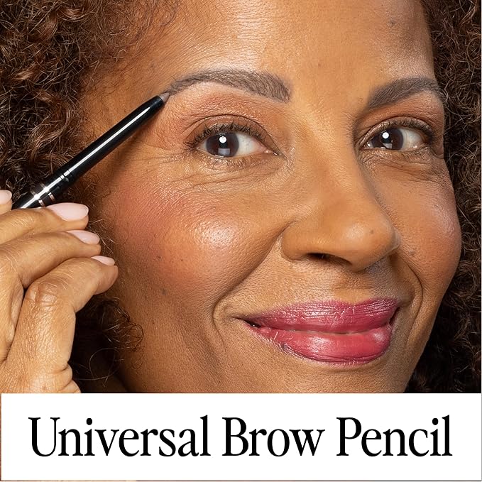 Billion Dollar Brows Universal Eyebrow Pencil – Dual-Ended Design with Precision Tip & Spoolie, Natural Finish, Waterproof, Easy to Use, Vegan & Cruelty-Free for Perfectly Defined Brows - 2 Pack