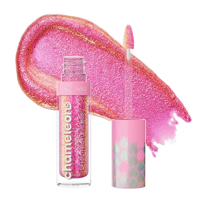 wet n wild Chameleon Chrome Lip Foil, Bold Light-Reflecting Pigments, Multidimensional Shine, Non-Sticky Smooth Formula,Vegan & Cruelty-Free - Halo's Way