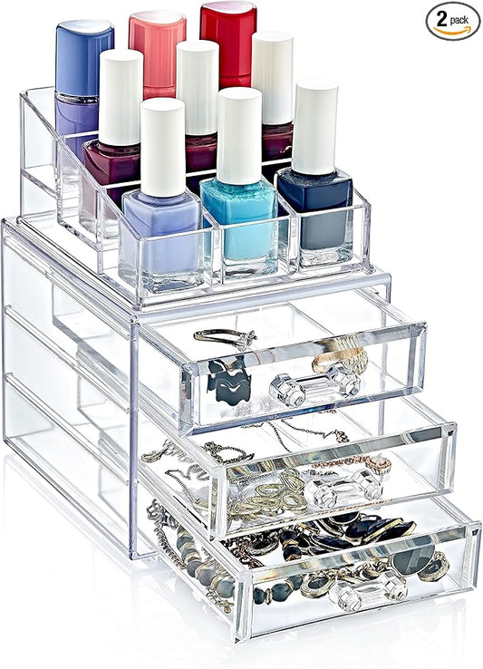 Boxup Makeup Organizer 3 Drawers,Makeup Organizers