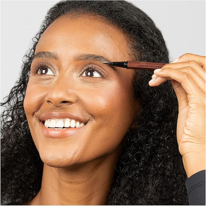 Billion Dollar Brows Raising Brows Liquid Brow Pen, Eyebrow Pen with a MicroTip Applicator Creates Natural Looking Brows Effortlessly and Stays on All Day, Taupe