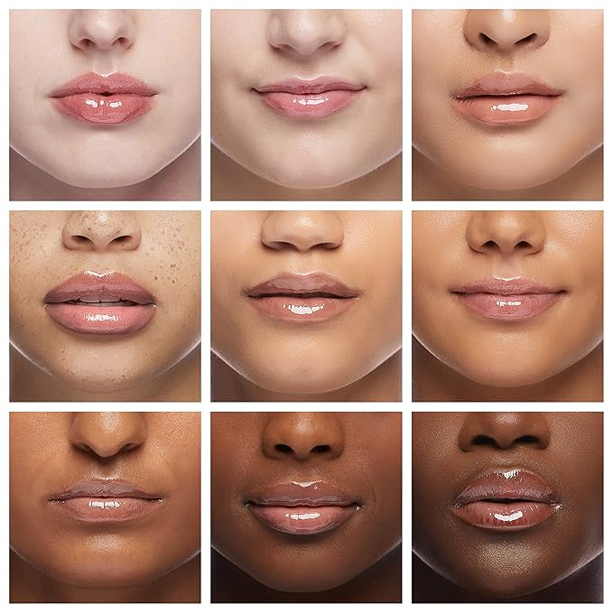 Crystal Jelly Moisturizing Lip Oil 2Pcs Hydrating Lip Moisturizing