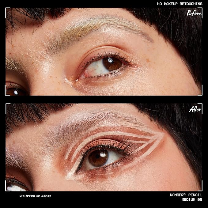 NYX PROFESSIONAL MAKEUP Wonder Pencil, Multi-Use Micro Highlighter & Concealer Stick - Medium