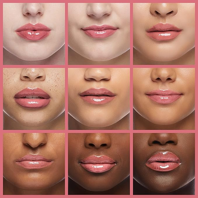 L'Oreal Paris Infallible Pro Gloss Plump Lip Gloss with Hyaluronic Acid, Long Lasting Plumping Shine, Lips Look Instantly Fuller and More Plump, Blossom, 0.21 fl. oz.