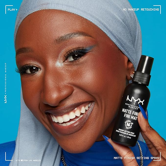 NYX PROFESSIONAL MAKEUP Makeup Setting Spray, Matte Finish Up Wear