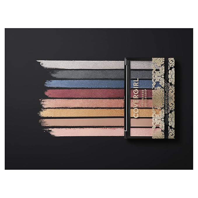 COVERGIRL TruNaked Queenship Eyeshadow Palette, 8 Shades, Flawless Look, 2 Pack, Matte, Shimmer, Lush, Smooth, Blendable, Rich Payout