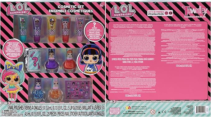 LOL Surprise Townley Girl 11 Pcs Sparkly Cosmetic