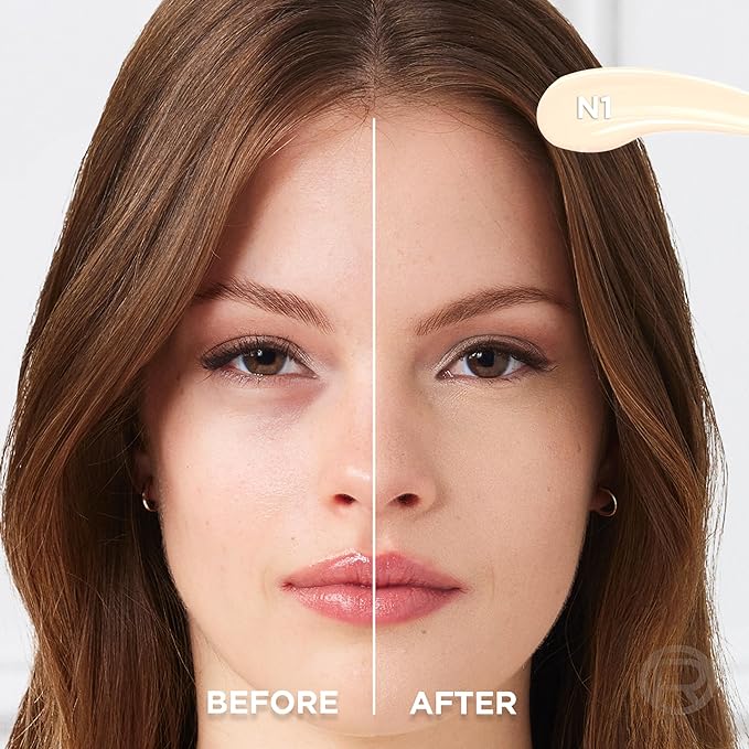 L’Oréal Paris True Match Radiant Serum Concealer, Brightening Caffeine, N1, 0.33 Oz