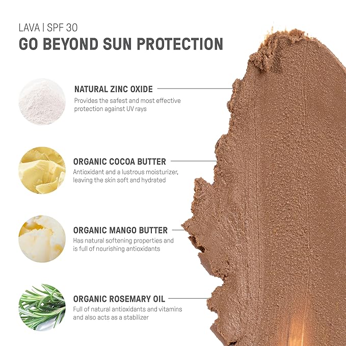 Raw Element Ultra-Moisturizing Tinted Face Cream, Non Toxic 1.8 oz