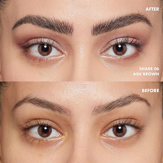 NYX PROFESSIONAL MAKEUP Lift & Snatch Eyebrow Tint Pen, Ash Brown (Pack Of 2)