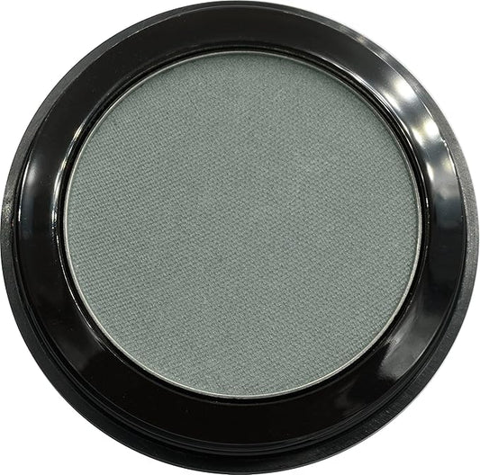 Spruce Matte Deep Green Blue Grey Gray Pressed Powder Single Vegan Eyeshadow; Talc, Paraben & Cruelty Free