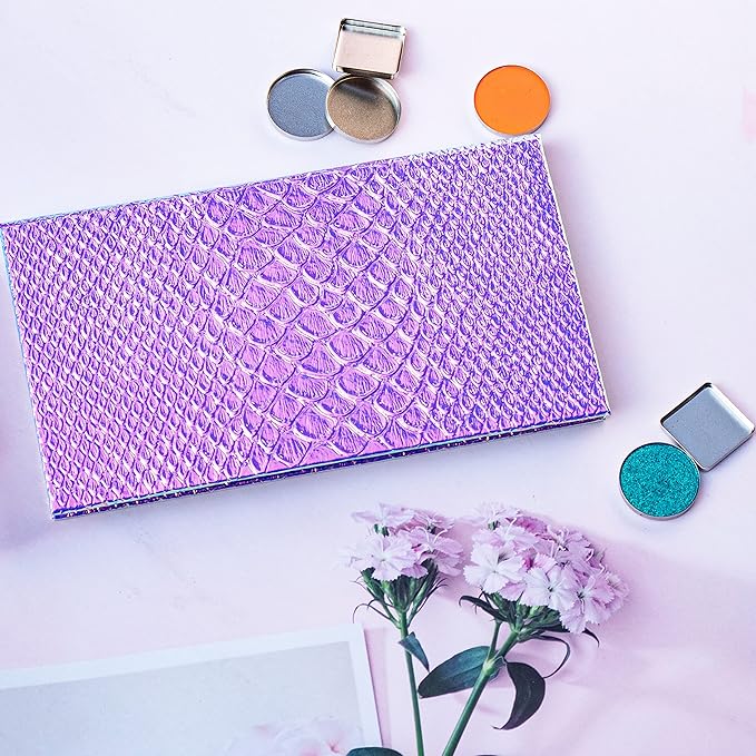 Mermaid Empty Magnetic Palette, Fish scale Empty Magnetic