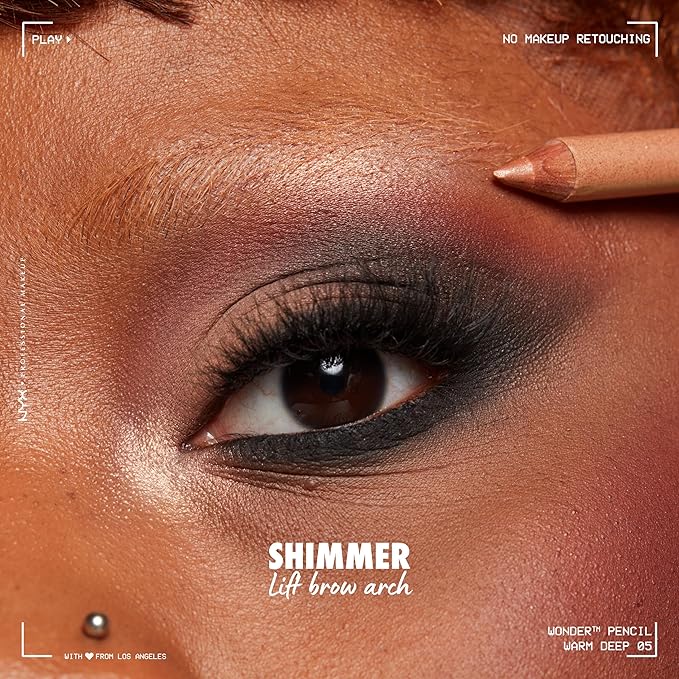 NYX PROFESSIONAL MAKEUP Wonder Pencil, Multi-Use Micro Highlighter & Concealer Stick - Warm Deep