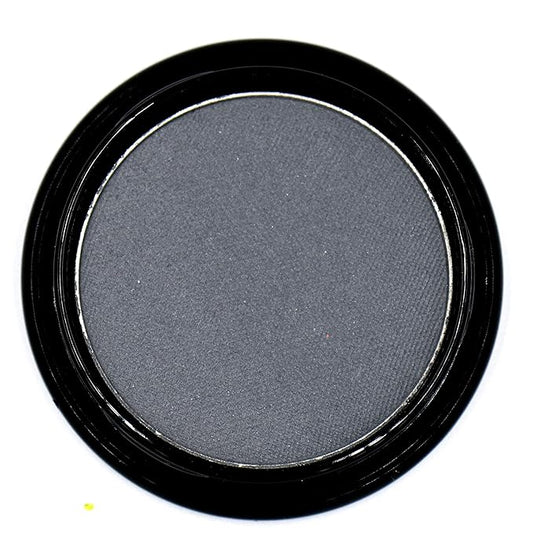 Navy Blue Grey Gray Silver Matte Opaque Vegan Pressed Powder Single Eyeshadow; Talc, Paraben & Cruelty Free