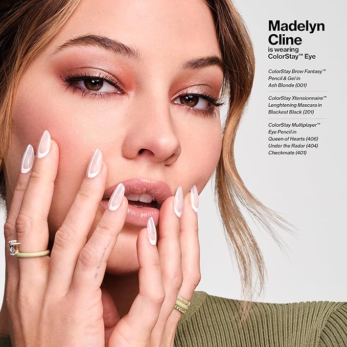 Revlon ColorStay Brow Fantasy, All In One Eyebrow Powder Pencil with Shaping Clear Gel, Gel Infused with Panthenol, Smudge-proof, 16HR Visibly Full Brows, 001 Ash Blonde