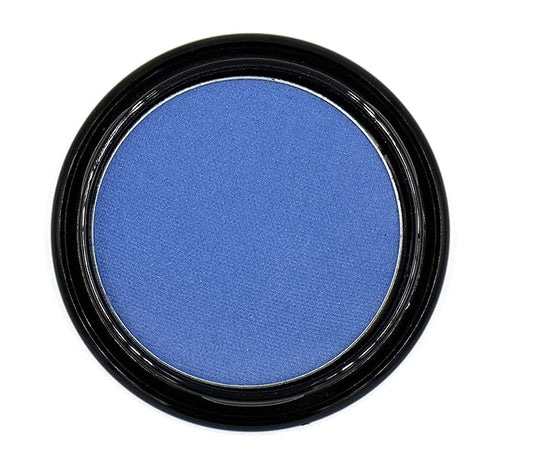 Navy Blue Dark Blue Matte Opaque Pressed Powder Single Vegan Eyeshadow; Talc, Paraben & Cruelty Free