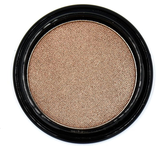 Gilded Frosted Nude Bronze Beige Gold Shimmer Pressed Powder Single Vegan Eyeshadow; Talc, Paraben & Cruelty Free