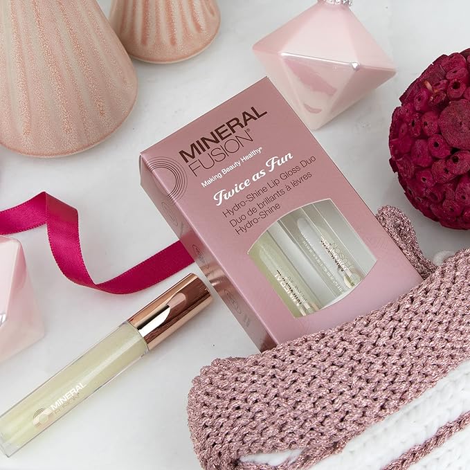 Mineral Fusion Twice As Fun, Hydro-Shine Lip Gloss Duo