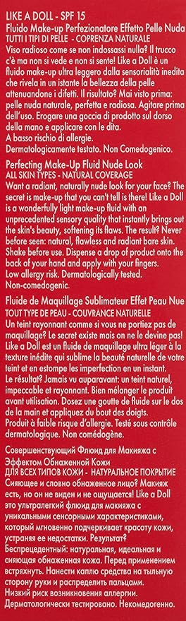 PUPA Milano Like A Doll Perfecting Make-Up Fluid, 30 ml