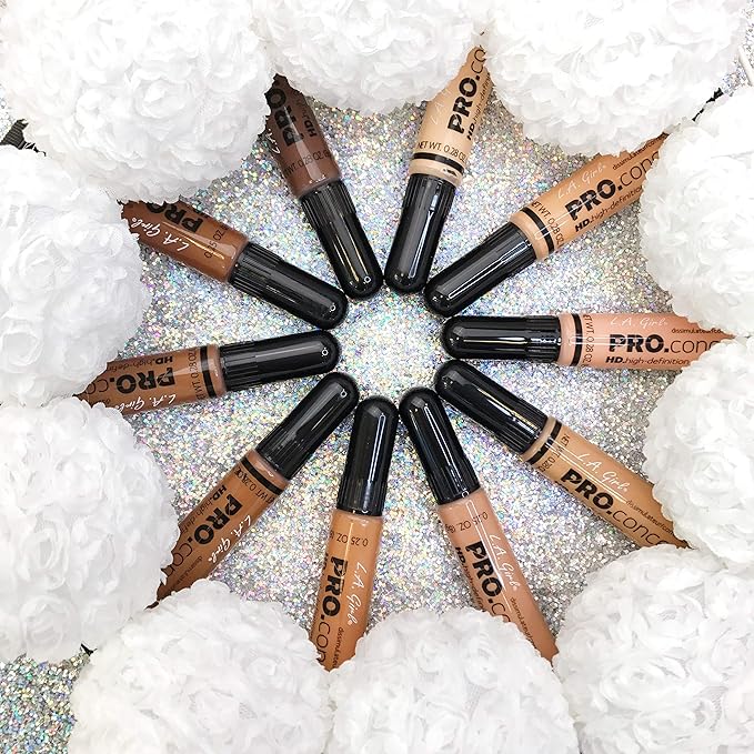 L.A. Girl Pro Conceal HD Concealer, Creamy Beige, 0.28 Ounce