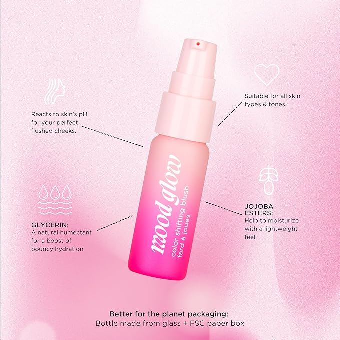 Pacifica Beauty Mood Glow Color Shifting Blush Balm, (1 Count)