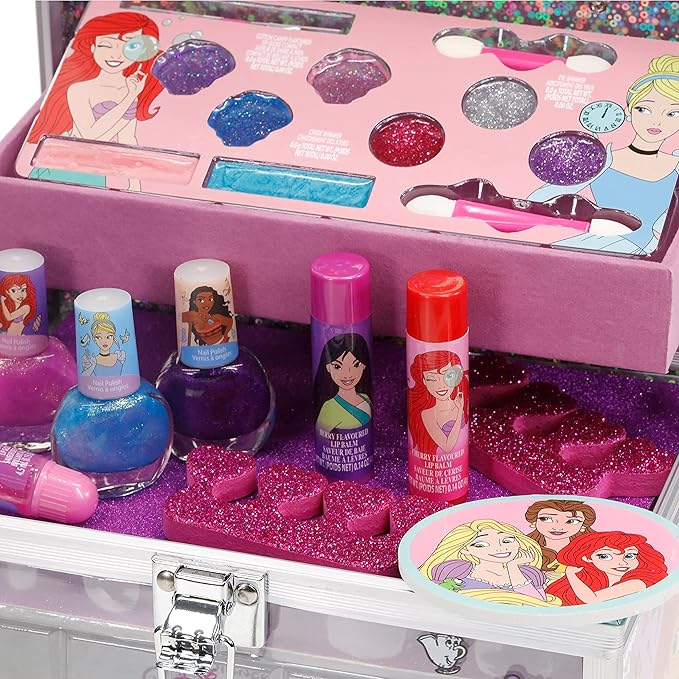 Disney Princess Train Case Girls Beauty