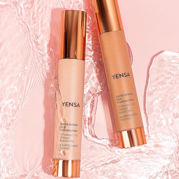 YENSA Super Silk Foundation - Full Coverage, Age-defying fl oz