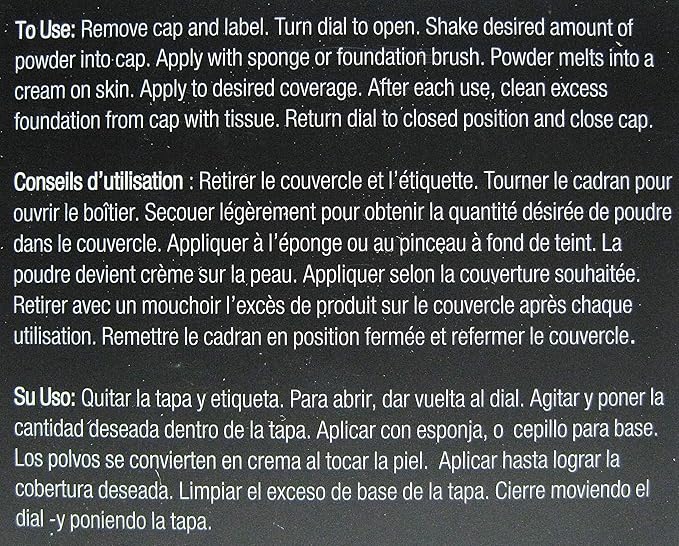 Jay Manuel Beauty Filter Finish Collection Powder To Foundation 0. 4oz